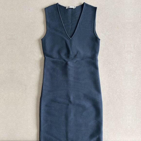 T by Alexander Wang Cutout Ribbed-Knit Mini Dress ASO Isabelle Lightwood - Picture 4 of 11